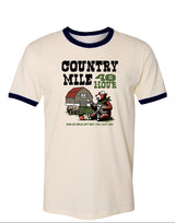 The Country Mile Weekend on the Farm Vintage Cotton Ringer Tee