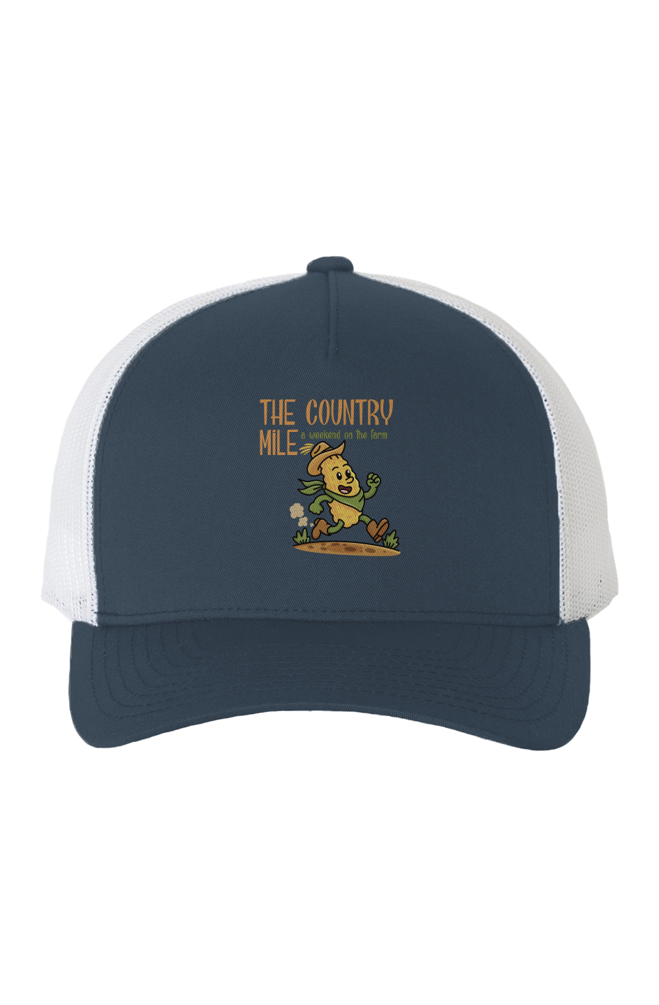 The Country Mile Five-Panel Retro Trucker Cap