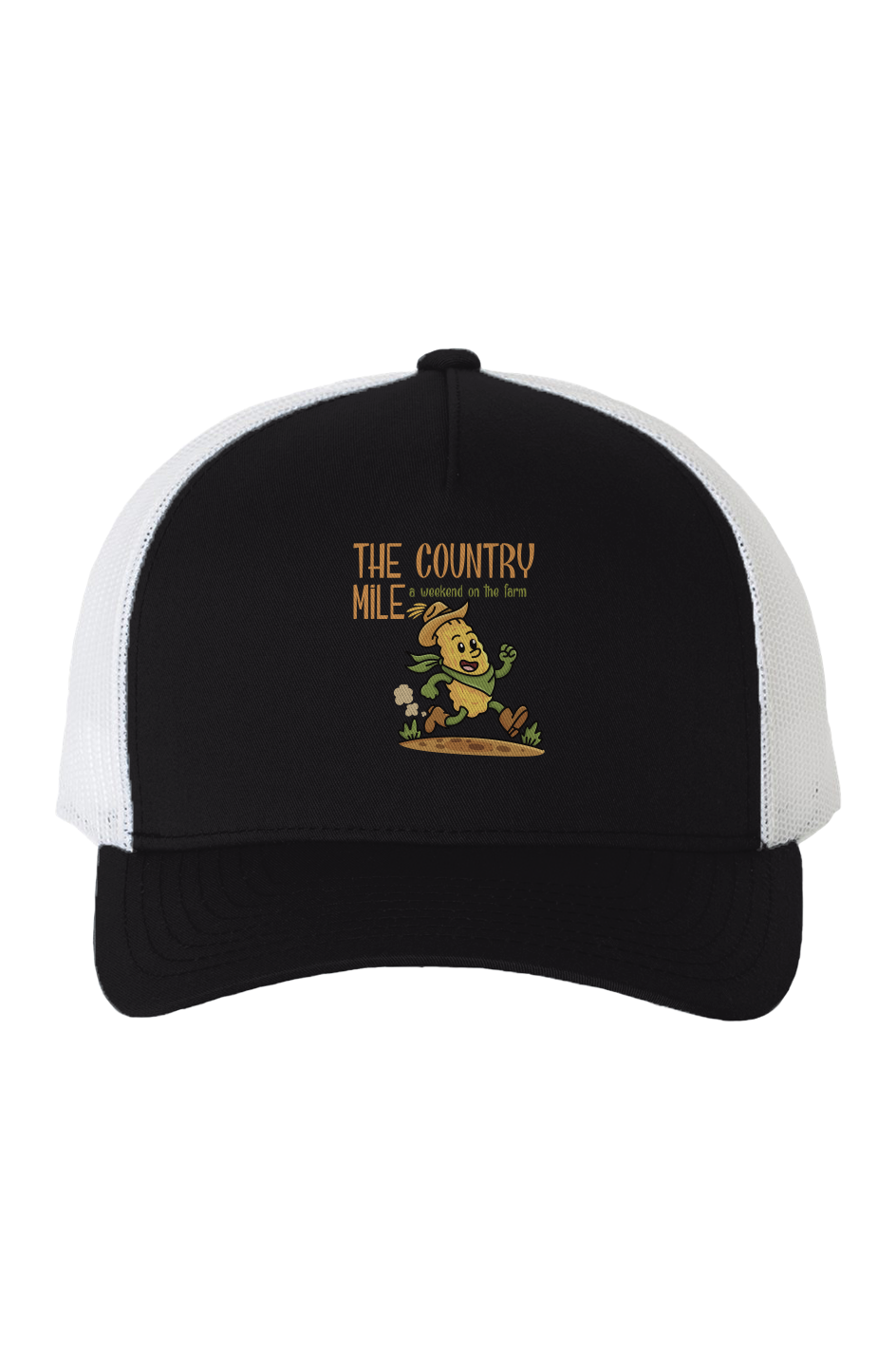 The Country Mile Five-Panel Retro Trucker Cap