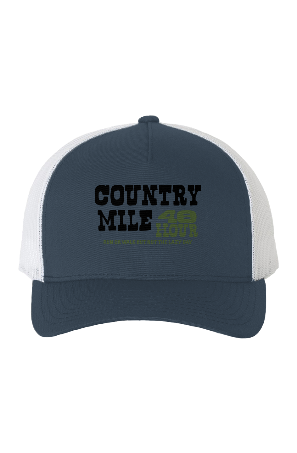 The Country Mile Five-Panel Retro Trucker Cap