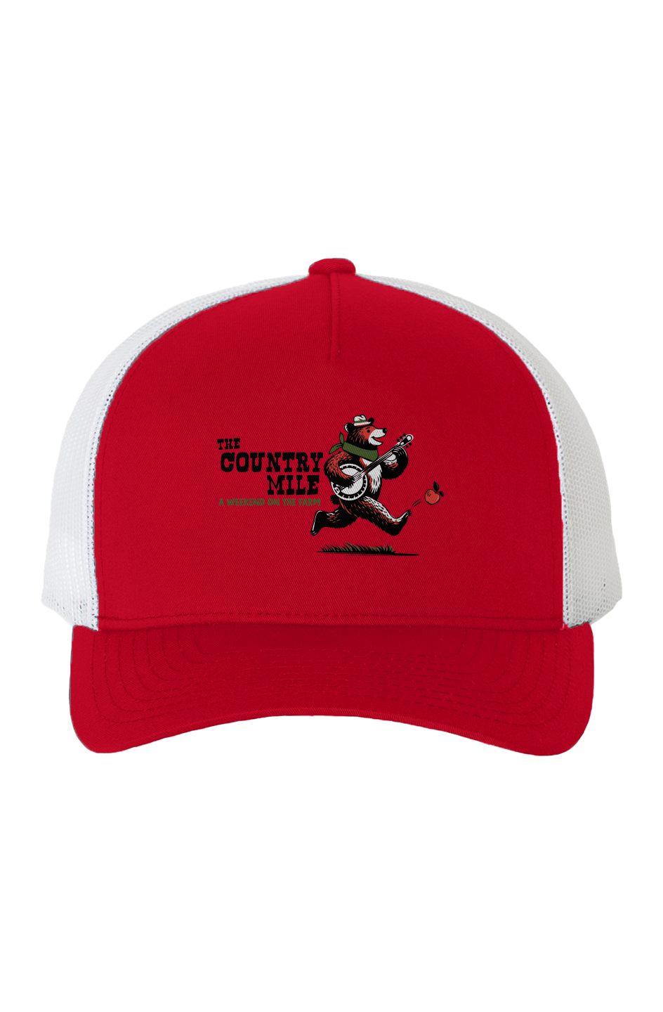 The Country Mile Five-Panel Retro Trucker Cap