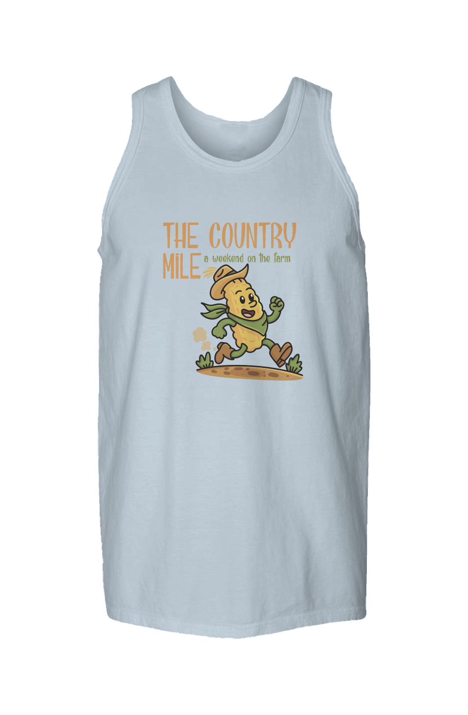 The Country Mile Garment Dyed Unisex Tank Top
