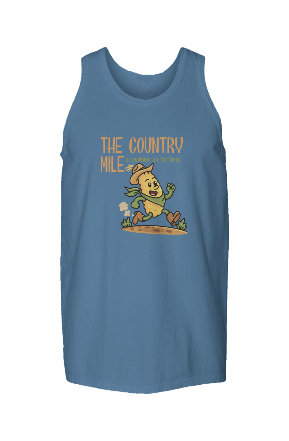 The Country Mile Garment Dyed Unisex Tank Top