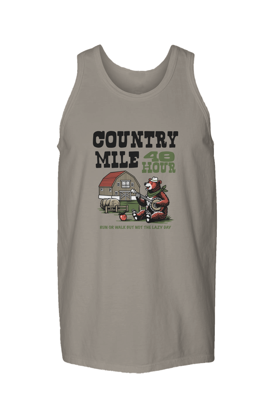 The Country Mile Garment Dyed Unisex Tank Top