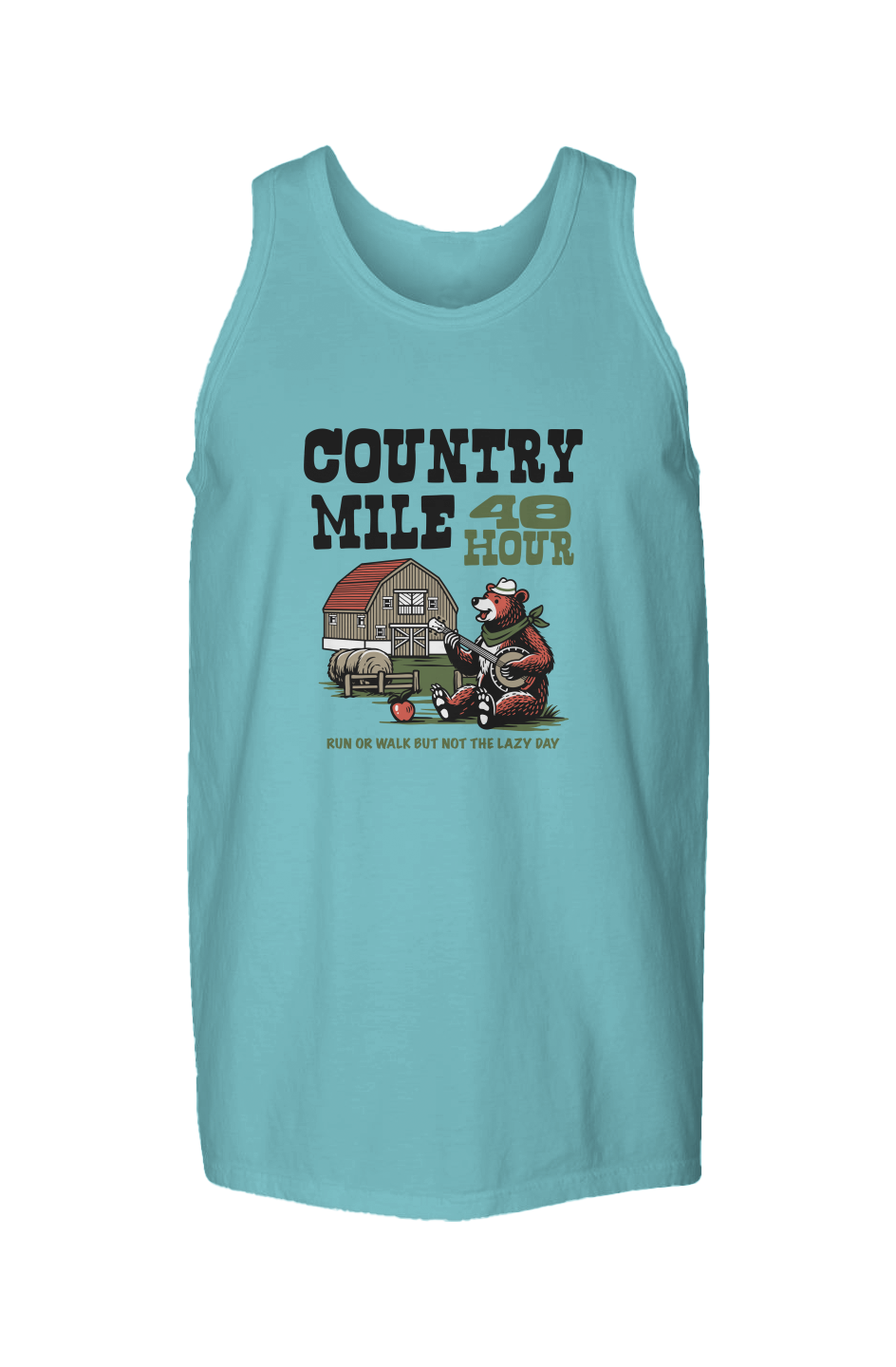 The Country Mile Garment Dyed Unisex Tank Top