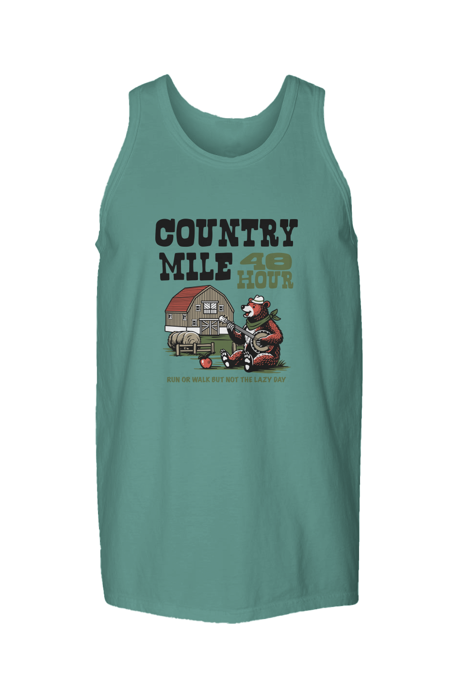 The Country Mile Garment Dyed Unisex Tank Top