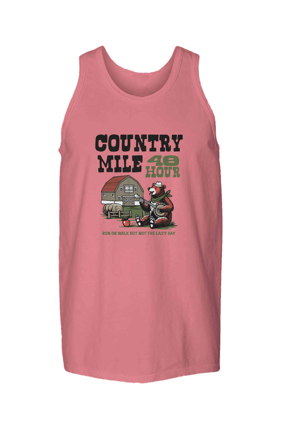 The Country Mile Garment Dyed Unisex Tank Top