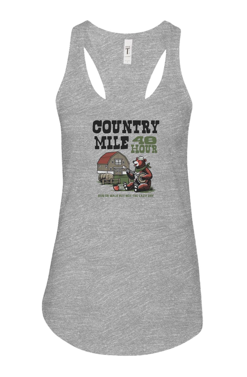 The Country Mile Ladies' Racerback Tank
