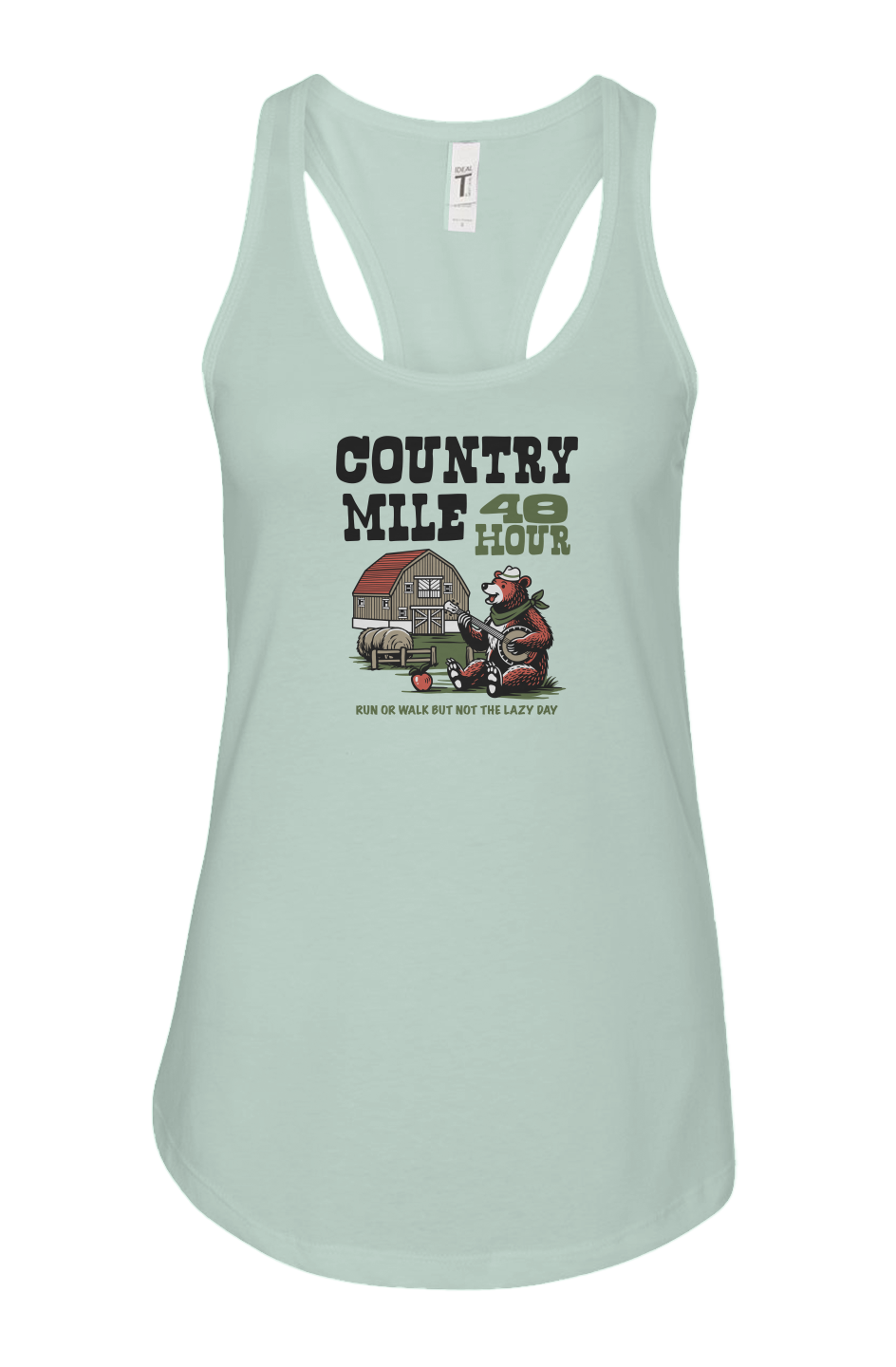 The Country Mile Ladies' Racerback Tank