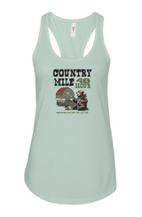 The Country Mile Ladies' Racerback Tank