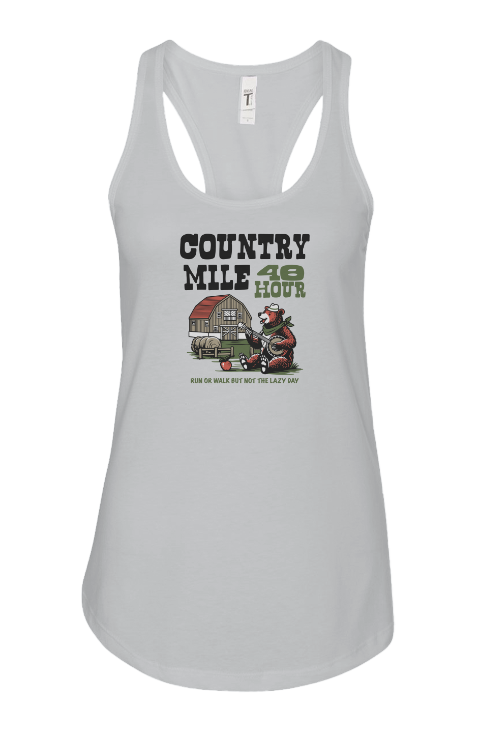 The Country Mile Ladies' Racerback Tank