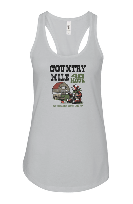 The Country Mile Ladies' Racerback Tank
