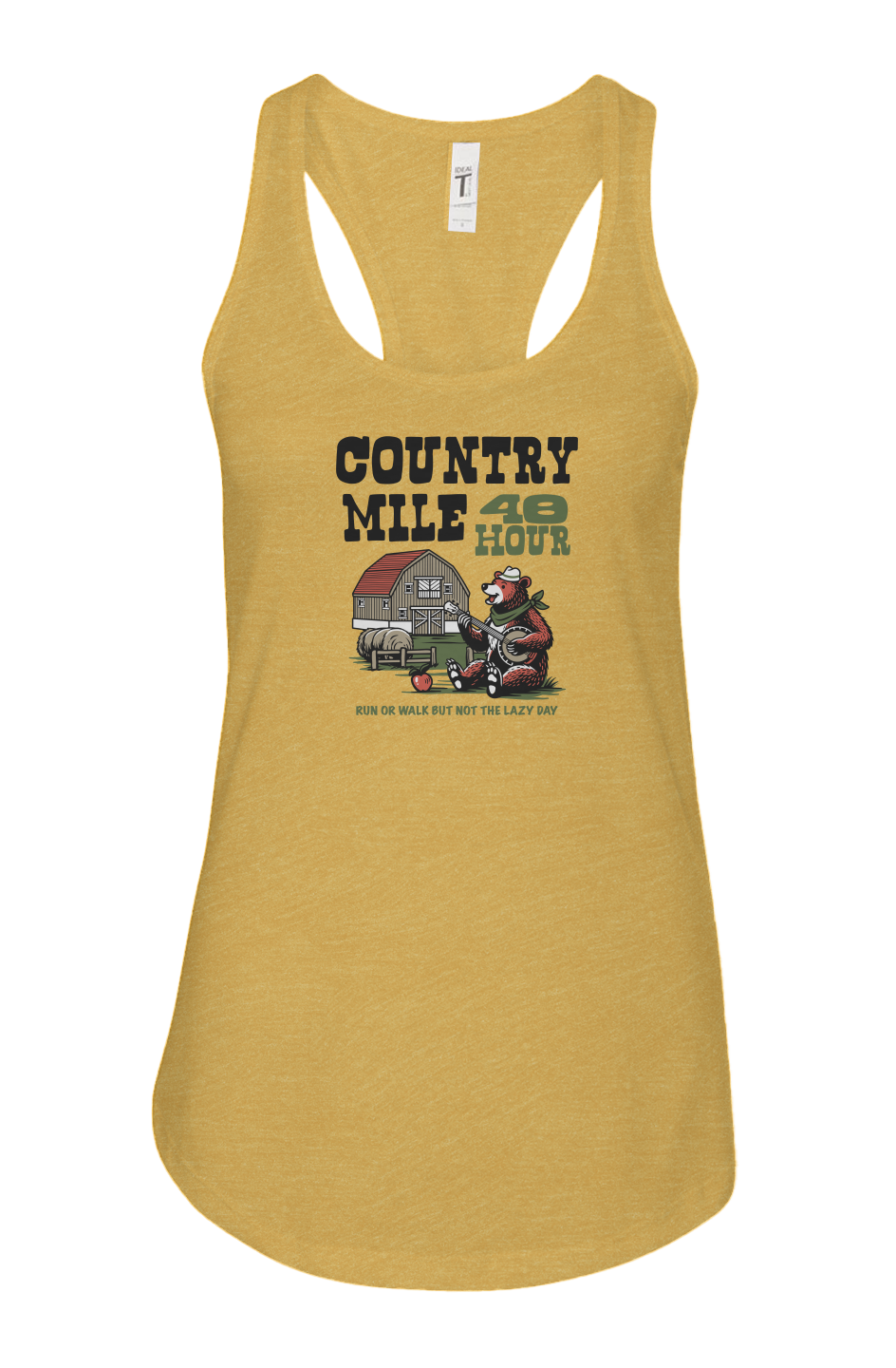 The Country Mile Ladies' Racerback Tank