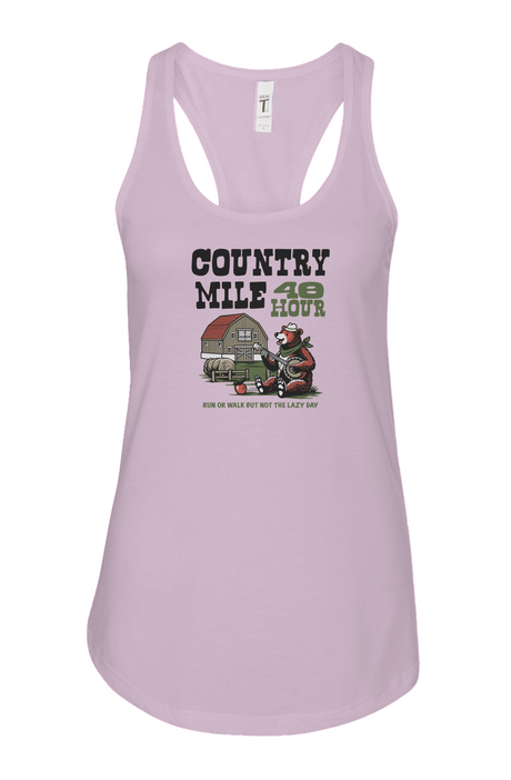 The Country Mile Ladies' Racerback Tank