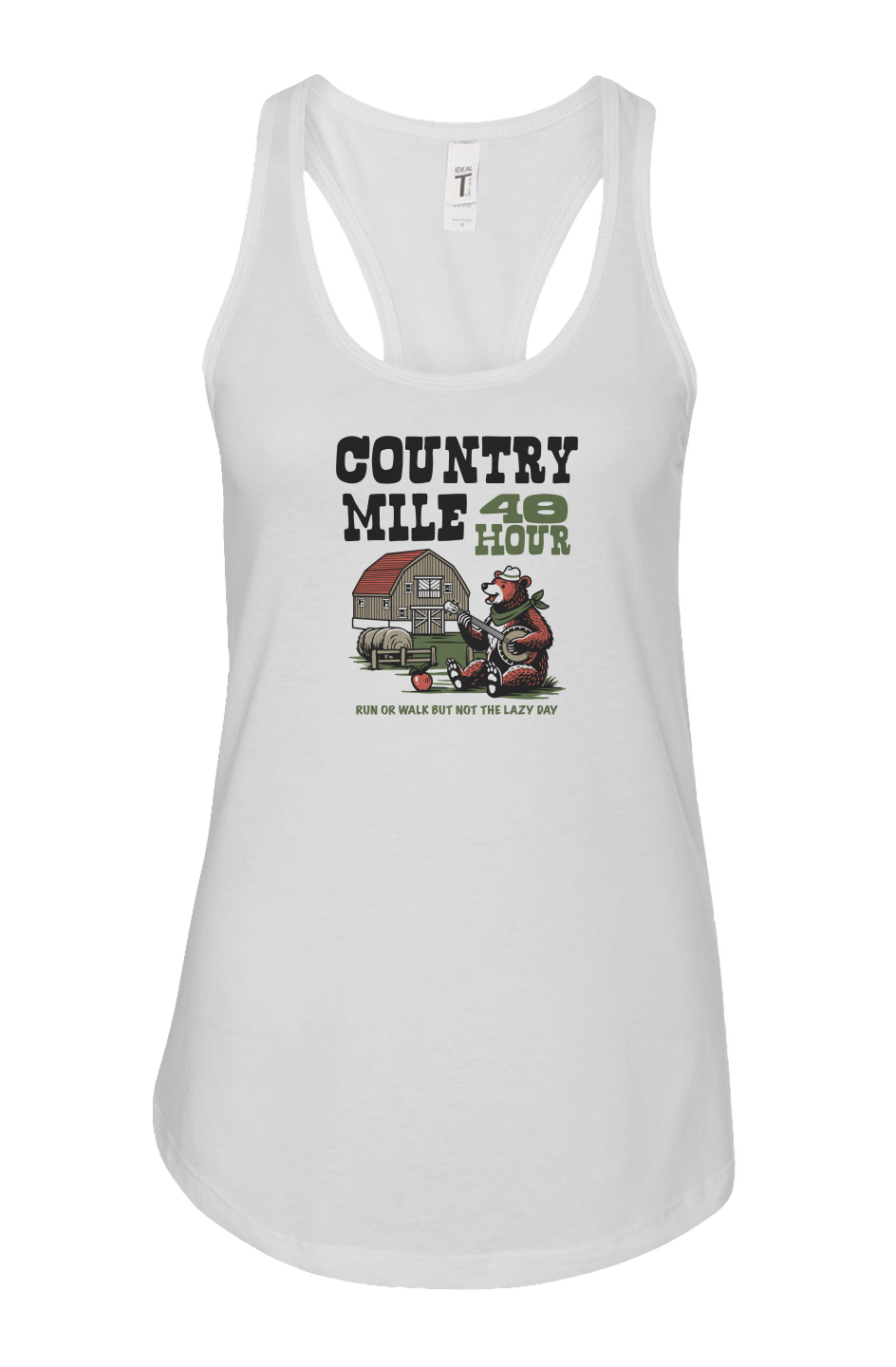 The Country Mile Ladies' Racerback Tank