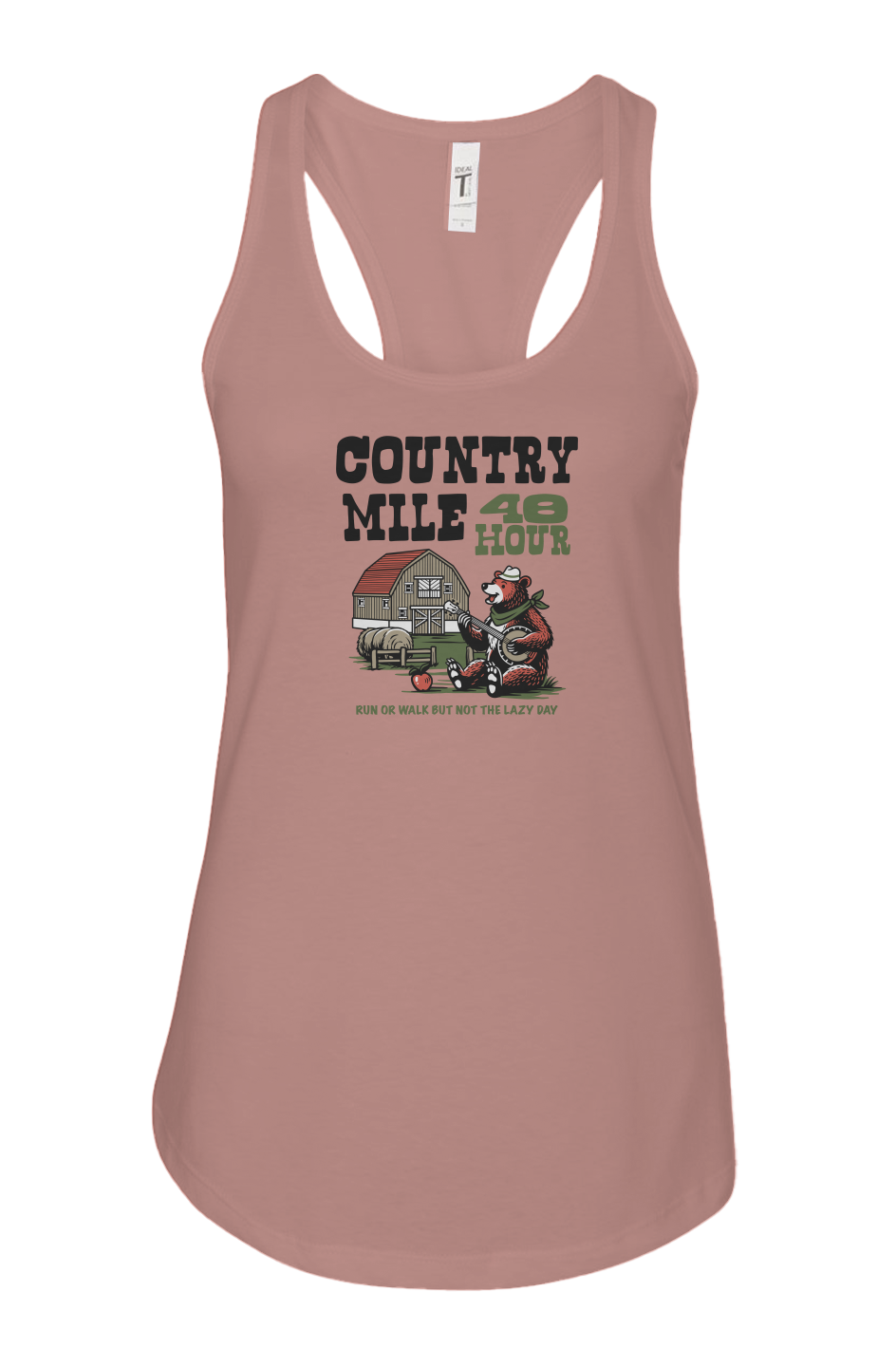 The Country Mile Ladies' Racerback Tank