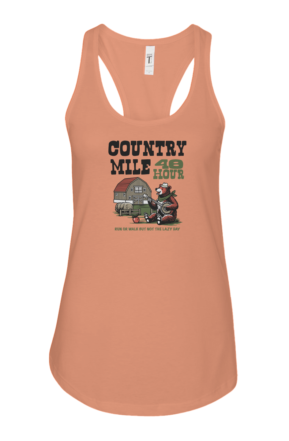 The Country Mile Ladies' Racerback Tank
