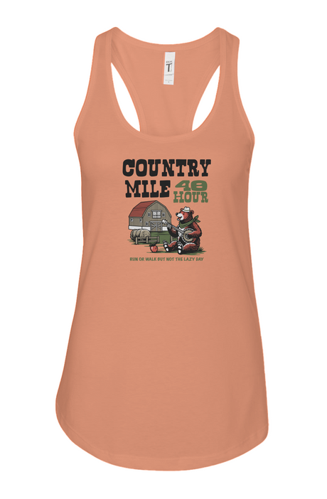 The Country Mile Ladies' Racerback Tank
