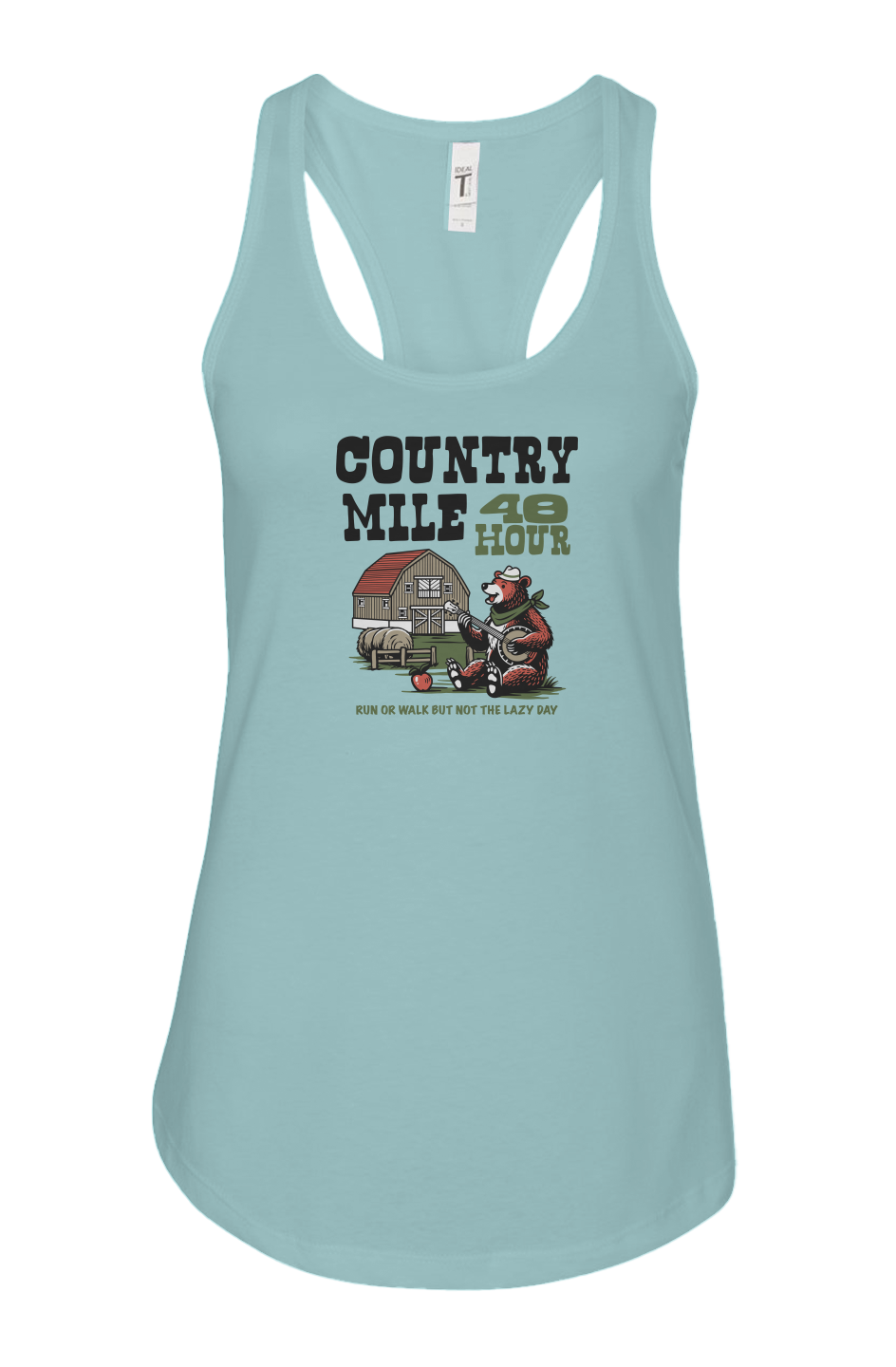 The Country Mile Ladies' Racerback Tank