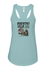 The Country Mile Ladies' Racerback Tank