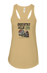 The Country Mile Ladies' Racerback Tank