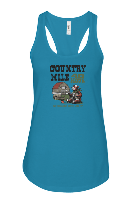 The Country Mile Ladies' Racerback Tank