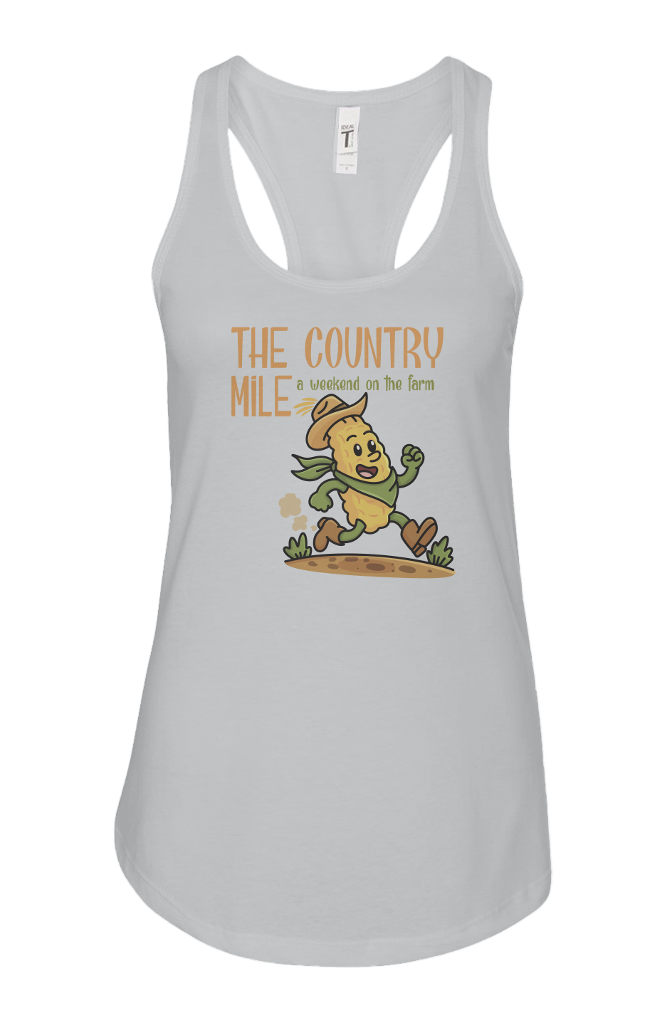 The Country Mile Ladies' Racerback Tank