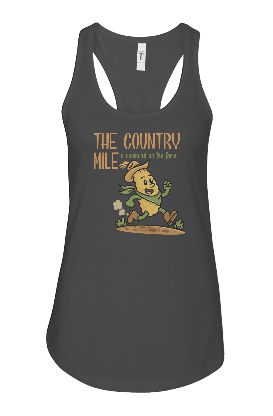 The Country Mile Ladies' Racerback Tank