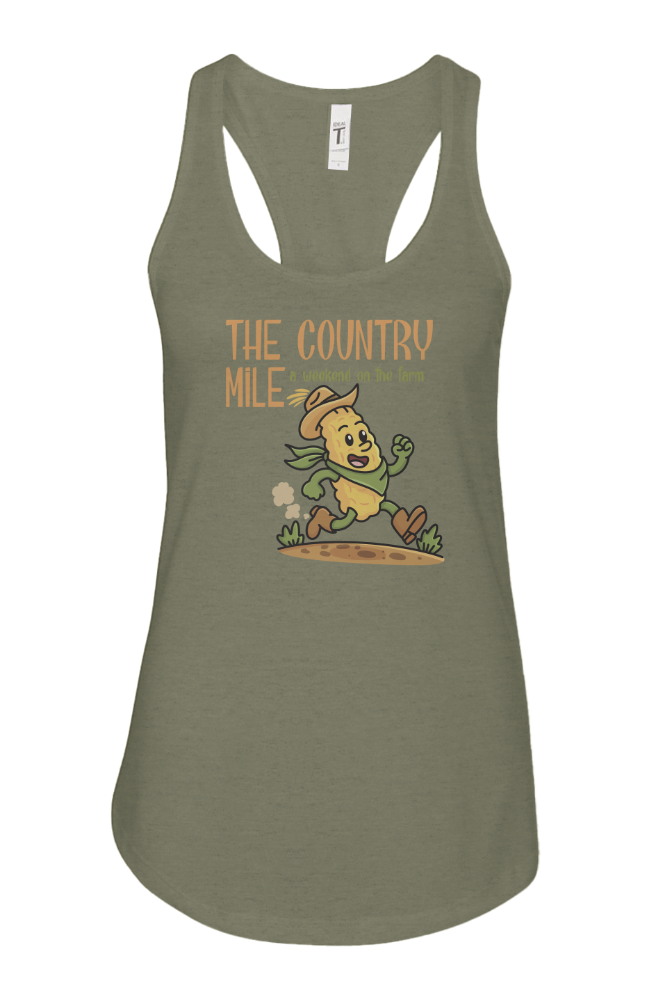 The Country Mile Ladies' Racerback Tank