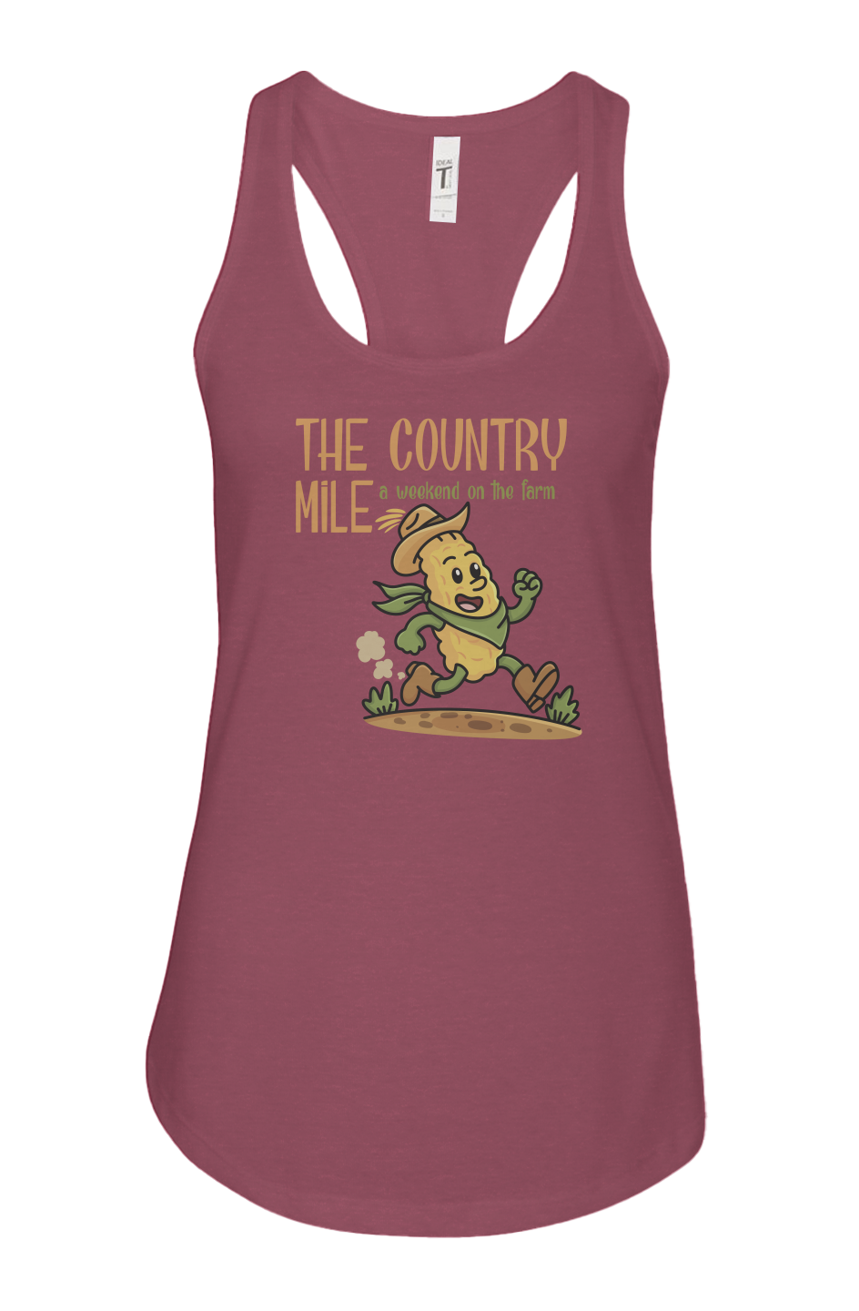 The Country Mile Ladies' Racerback Tank
