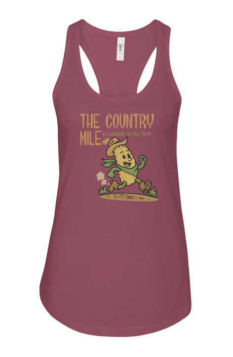 The Country Mile Ladies' Racerback Tank