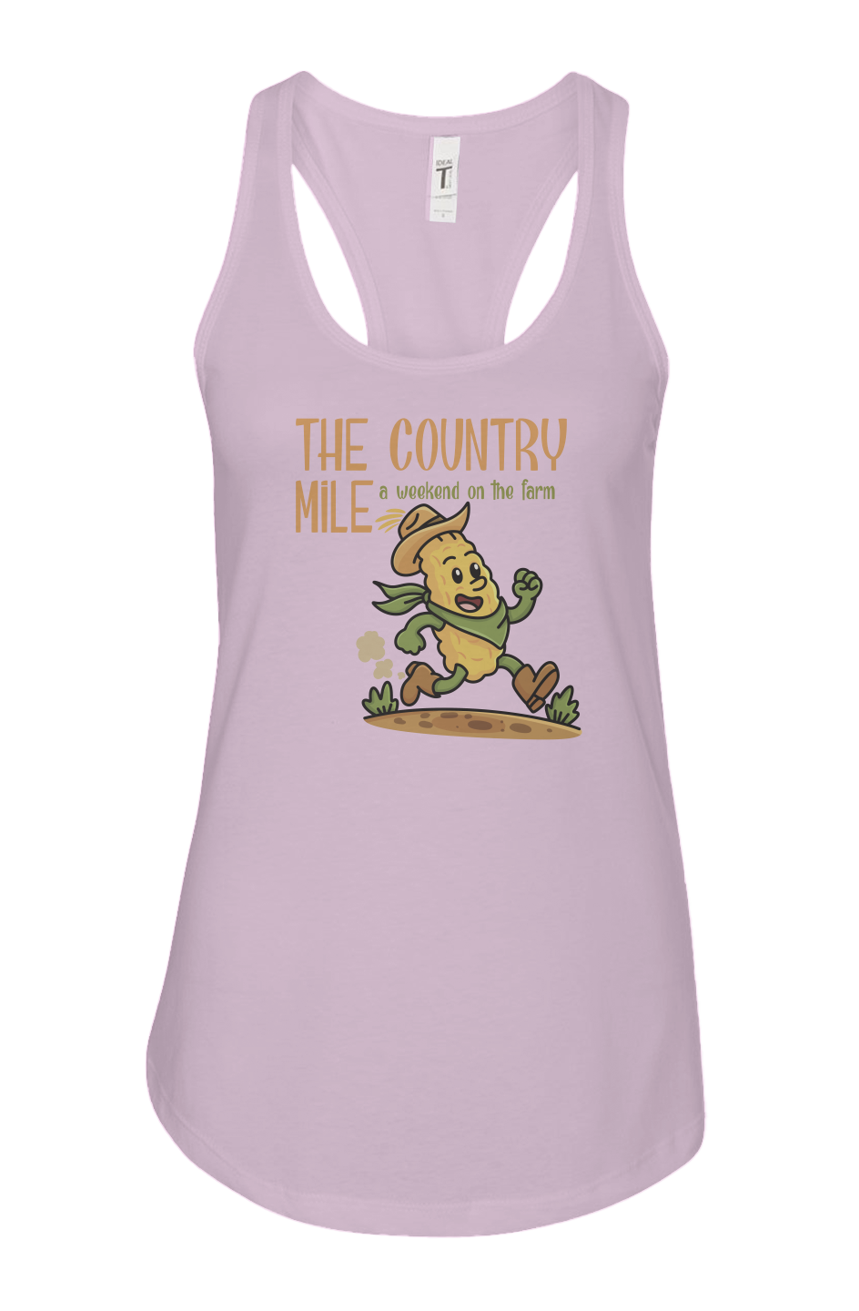 The Country Mile Ladies' Racerback Tank