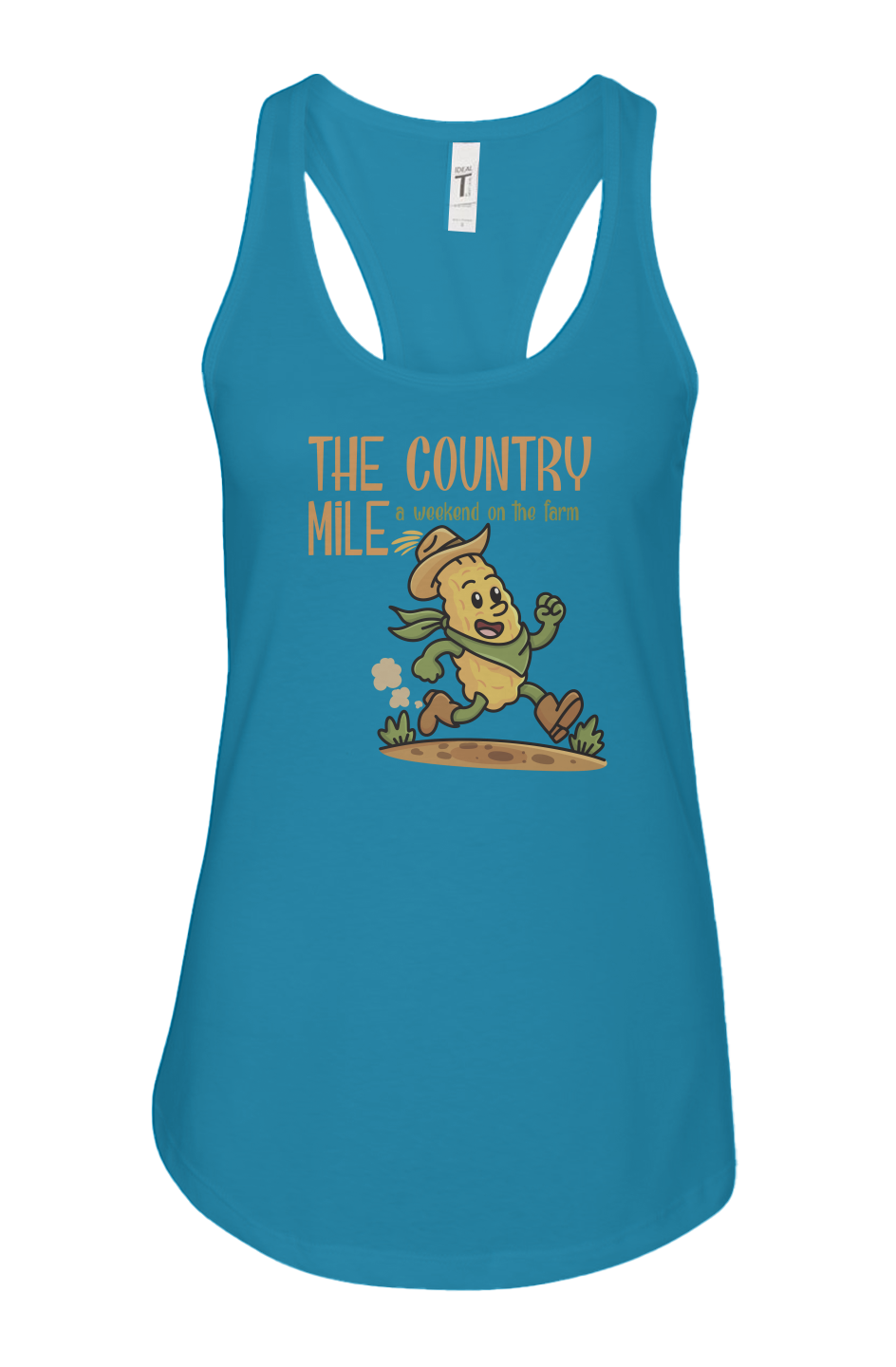 The Country Mile Ladies' Racerback Tank