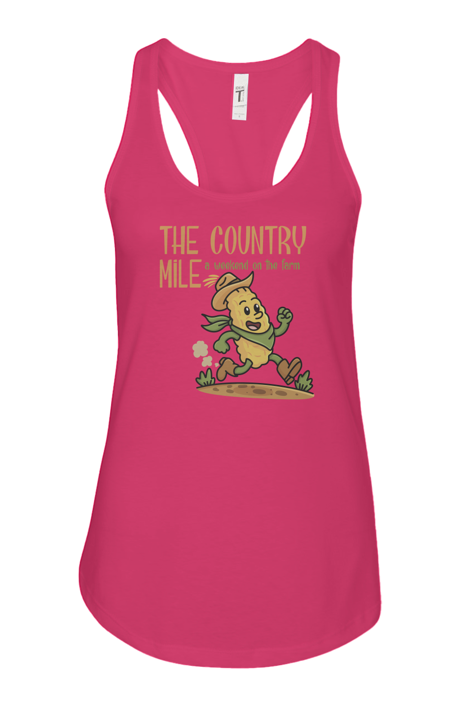 The Country Mile Ladies' Racerback Tank