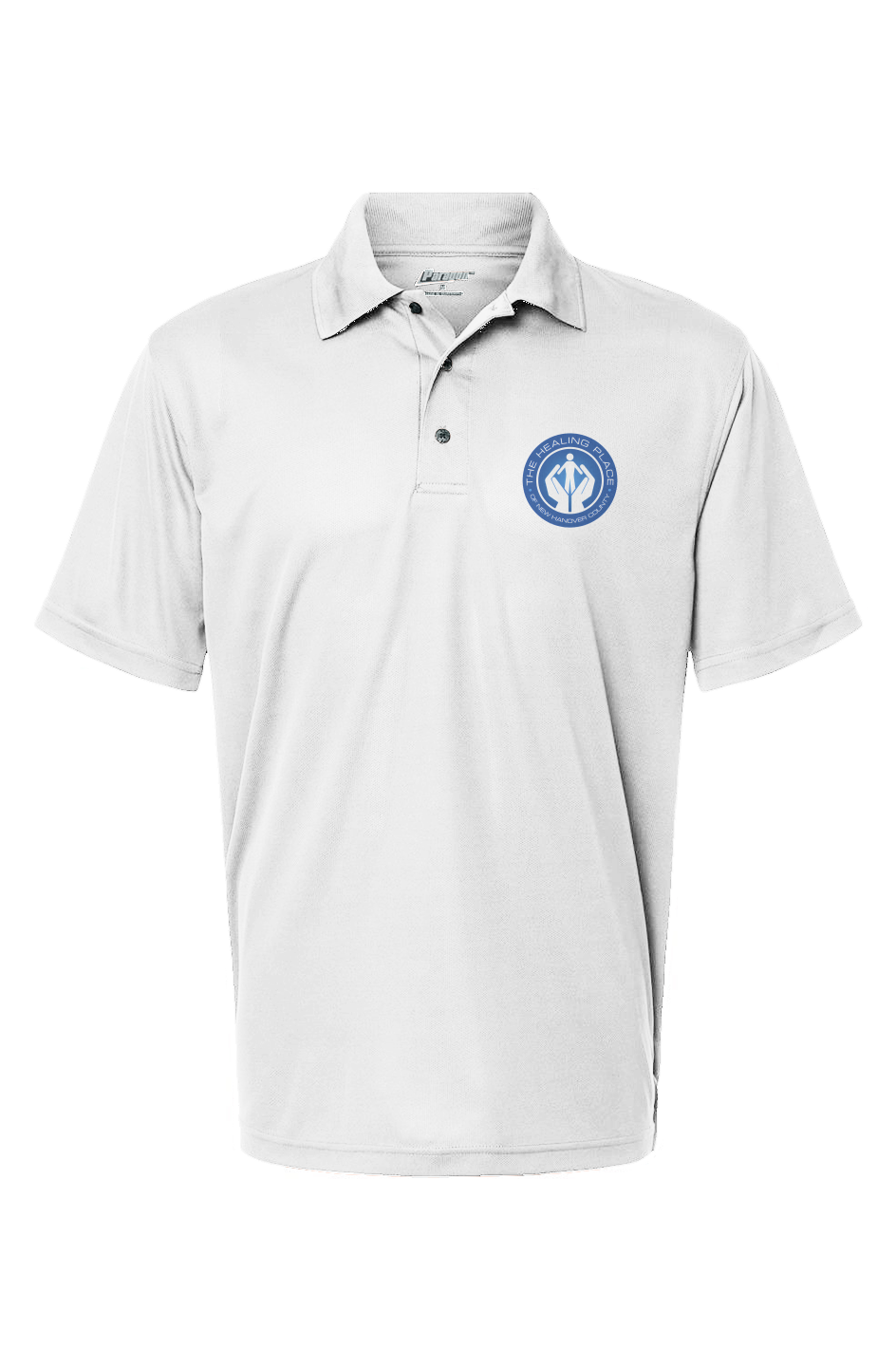 The Healing Place Saratoga Mini Mesh Embroidered Polo