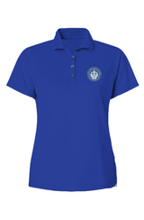 Ladies' Saratoga Mini Mesh Performance Polo - Embroidered