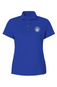 Ladies' Saratoga Mini Mesh Performance Polo - Embroidered