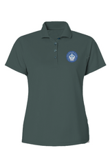 Ladies' Saratoga Mini Mesh Performance Polo - Embroidered