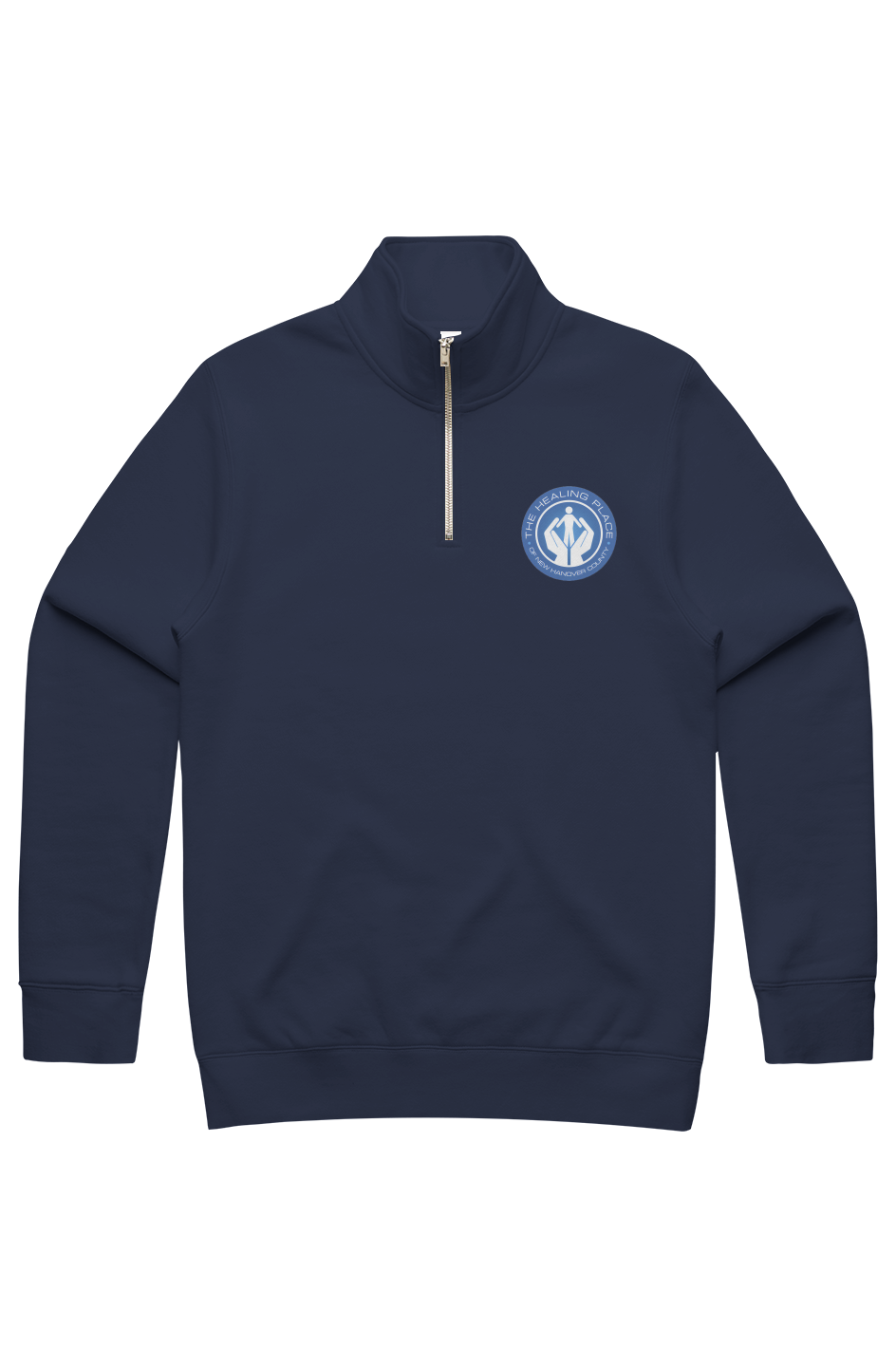 Men's Stencil Half Zip Pullover
