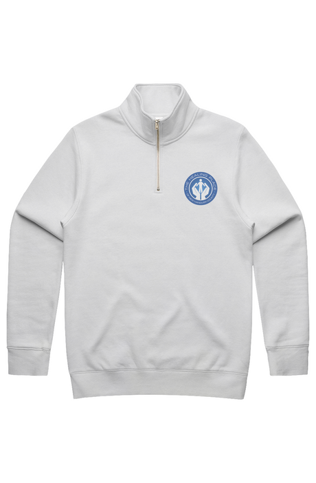 Men's Stencil Half Zip Pullover