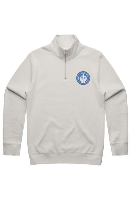 Men's Stencil Half Zip Pullover