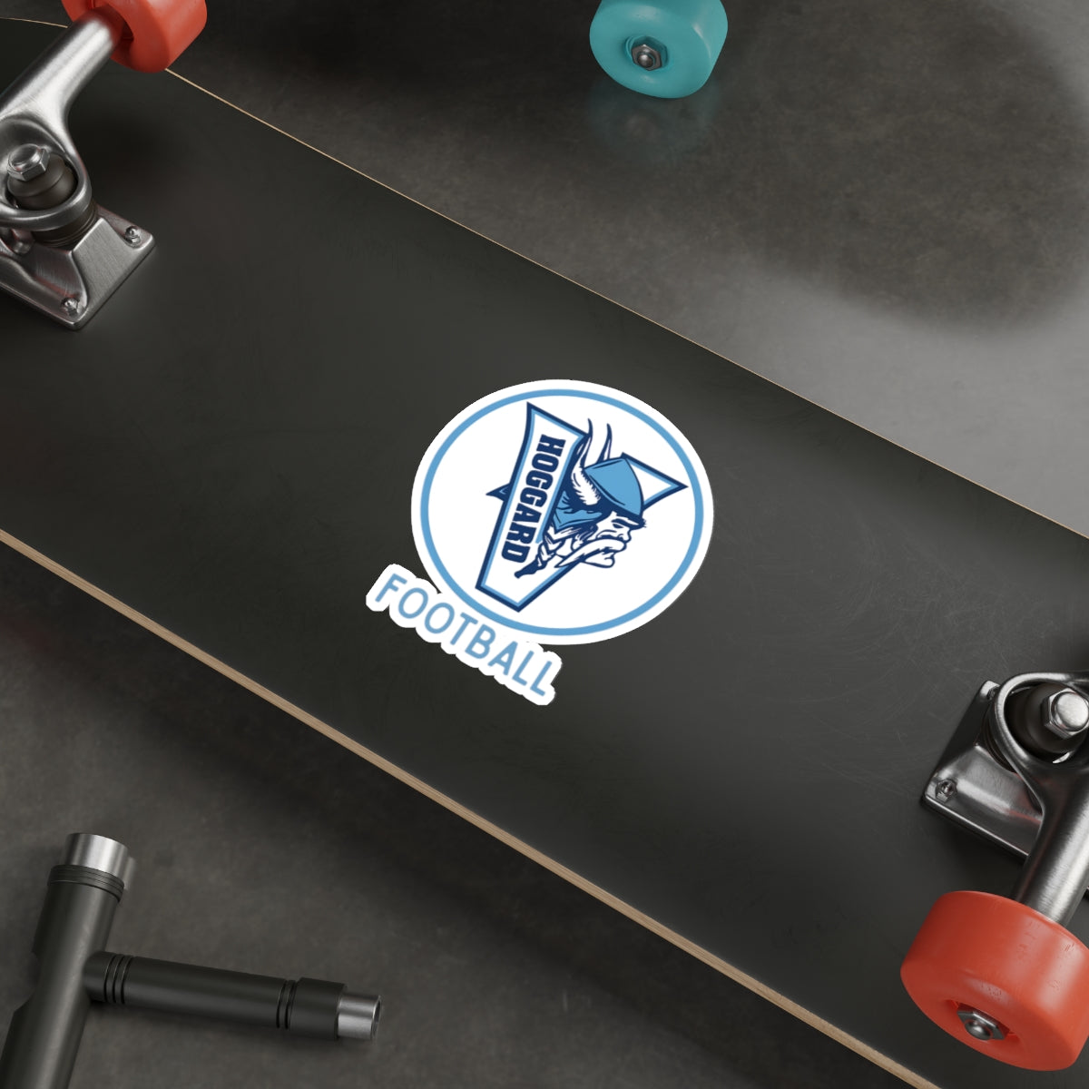 Hoggard Vikings Football Vinyl Decal
