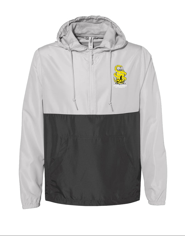 Cottonmouth Beer Relay Lightweight Quarter Zip Pullover Windbreaker