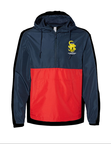 Cottonmouth Beer Relay Lightweight Quarter Zip Pullover Windbreaker