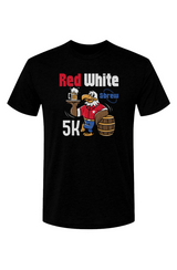 Red White & Brew 5K Triblend Short Sleeve Crew