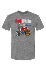 Red White & Brew 5K Triblend Crew