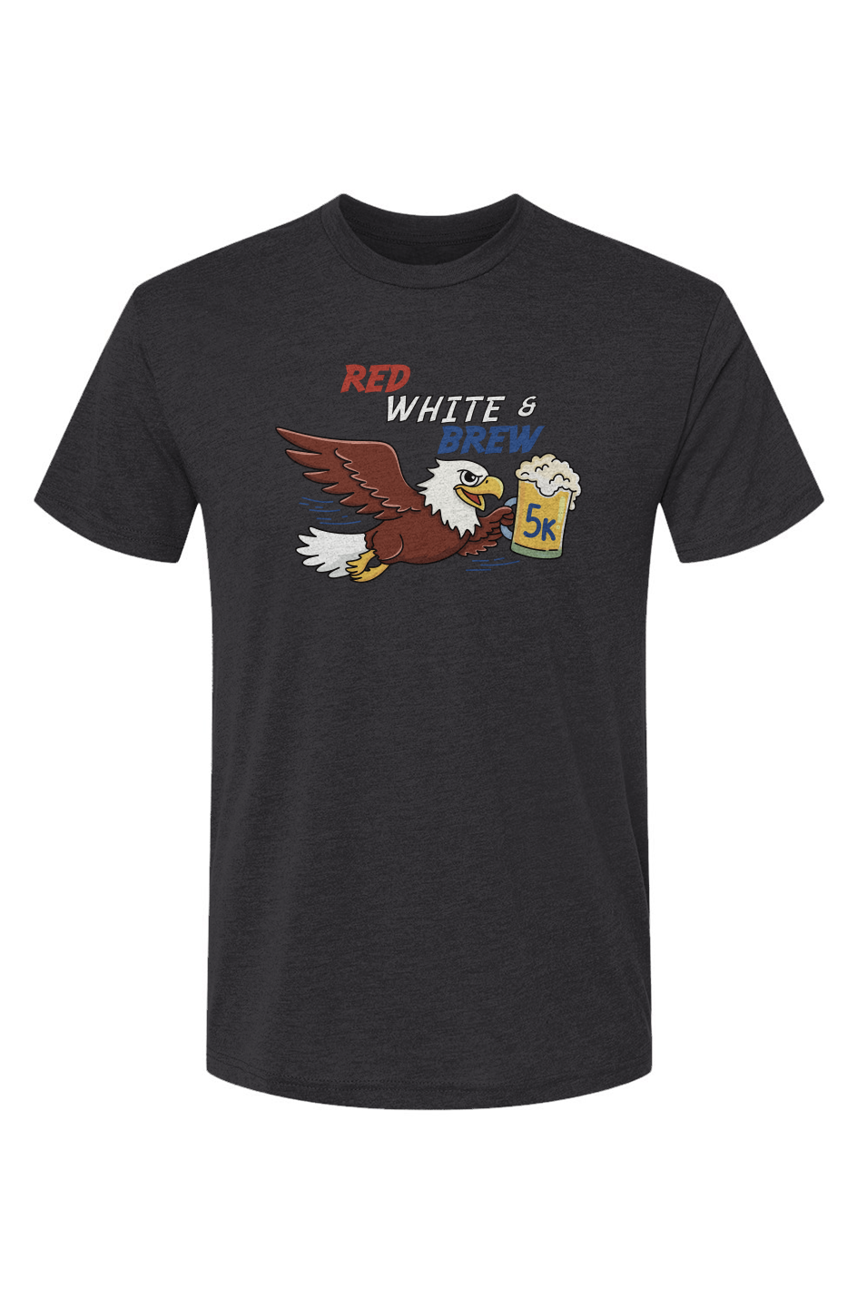 Red White & Brew 5K Triblend Crew