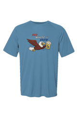 Red White & Brew 5K Wicking Short-Sleeve Tee