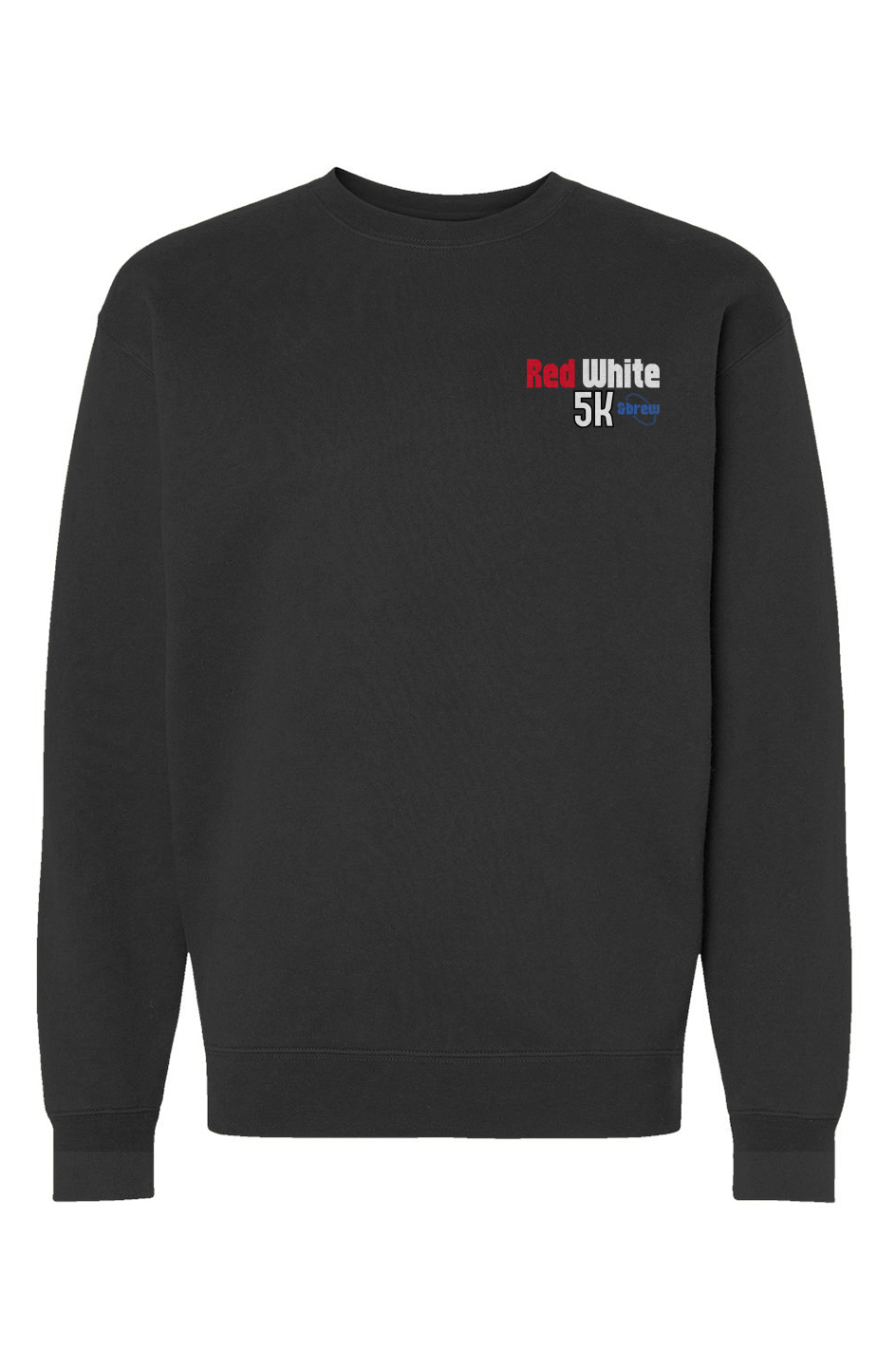 Red White & Brew 5K Heavyweight Crewneck Sweatshirt