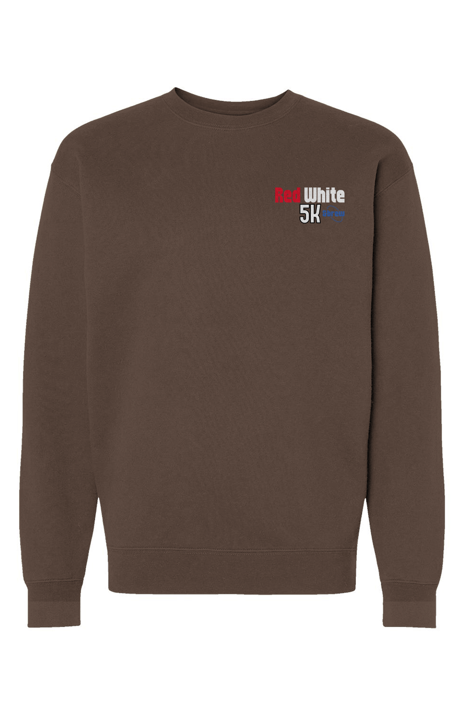 Red White & Brew 5K Heavyweight Crewneck Sweatshirt